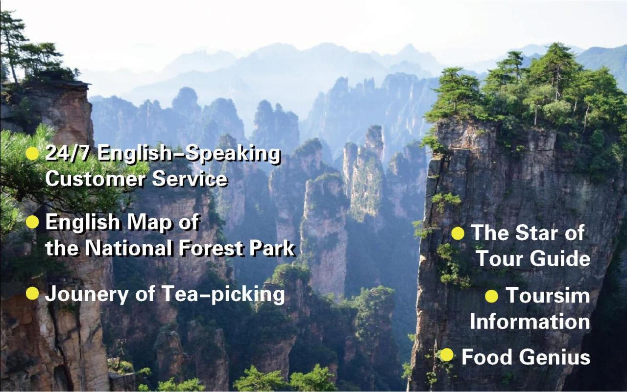 Secgarden Boutique Hotel Zhangjiajie Exteriör bild
